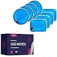 Reusable Heat Packs, Set of 8 - Gel Hand Warmer with Snap to Heat Metal Disc Technology for One Click Heating - Instant to Go Pocket Hand Warmer with Gift Packaging.