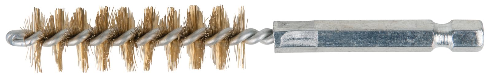'KS Tools 3400065 1/4 Brass Wire Brush, Diameter 10 mm