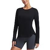 baleaf Women's Long Sleeve Workout Tops Running Cooling Shirts UPF 50+ Soft Quick Dry Lightweight Atheltic Gym Outdoor Hiking