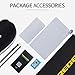 TOREGE Polarized Sports Sunglasses for Men Women for Cycling Running Fishing Golf TR90 Unbreakable Frame TR010-1 (Transparent Gray&Black Tips&Grey Lens)