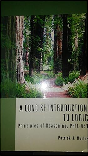 Concise Introduction Logic 10th Edition Answer Key Concise Introduction Logic 10th Edition Answer Key