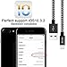 Jpinbo iphone chargers 3Pcs 3ft/6ft/10ft Extra Long Nylon Braided Cord Lightning Cable USB Charging Charger for iPhone 7/7Plus/6S Plus,SE/5S/5C/5,iPad Air/Pro/Mini,iPod Nano Black/Gray,3Piece