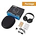 Active Noise Cancelling Bluetooth Headphones, ANCDEEP Ancone HiFi Stereo Deep Bass Over Ear Wireless Headphones with Built-in Microphone and Carrying case for iPhone/Android/PC/TV(Black)