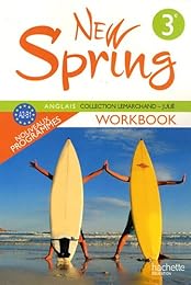 Anglais 3e LV1 New Spring : Workbook, A2-B1