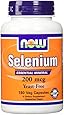NOW Selenium (Yeast Free) 200 mcg 180 vcaps