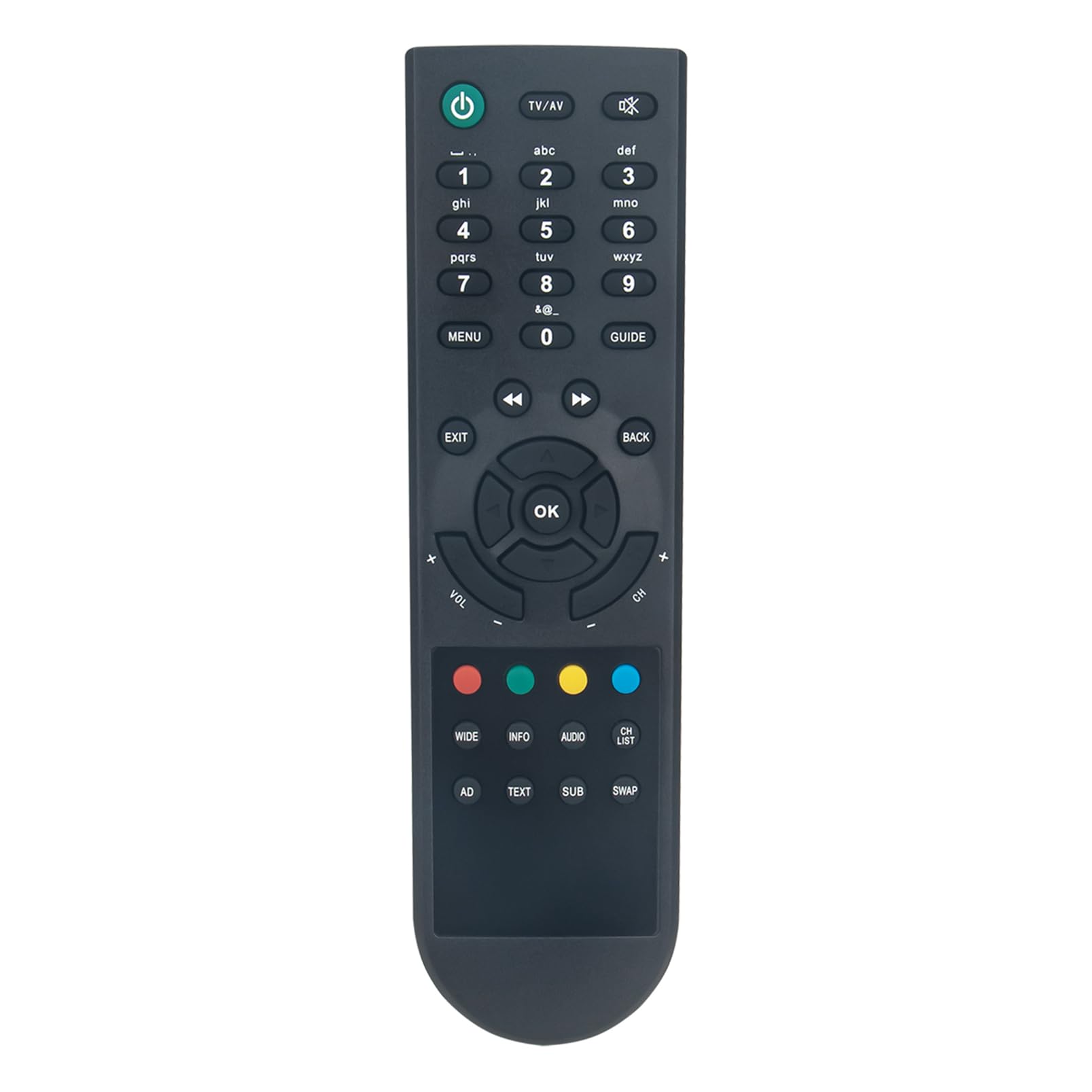ALLIMITY Replace Remote Control fit for Bush FREESAT HD BFSATO3HD BFSATO2SD FREESAT-SD BFSATO3HD/A BFSAT01SD BFSATO3SD BFSATO3HD/B