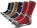 PEACE OF FOOT Hiking Socks boot socks For Mens 5 Pairs Multi Sports Trekking Climbing Camping working Crew Socks…