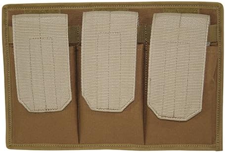 Galati Gear 3 Pocket Magazine Pouch with Velcro Back,