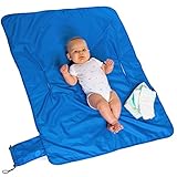 Compact Changing Mat by Cossettie - 3 color options - ripstop nylon, extra large, portable