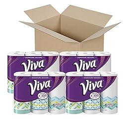 See VIVA Signature Designs Full Sheet Paper Towels, Print, Big Roll, 24 Rolls Details