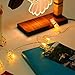 JUISEE LED Photo Clip String Lights Home Decor Indoor/Outdoor, Battery Powered String Lights Lamp for Home/Party/Christmas Decoration Christmas Birthday Wedding Party Festival Decor