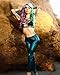 iHeartRaves Mermaid Fish Scale Costume Leggings Tights (Small, Turquoise)