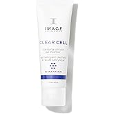IMAGE Skincare, CLEAR CELL Salicylic Gel Cleanse, Gentle Foaming Face Wash Removes Excess Oil and Shine for Oily Prone Skin
