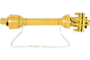 VEVOR PTO Shaft, 1-3/8” PTO Drive Shaft, 6 Spline Both Ends PTO Driveline Shaft, Series 4 Tractor PTO Shaft, 31.5”-41” Brush 