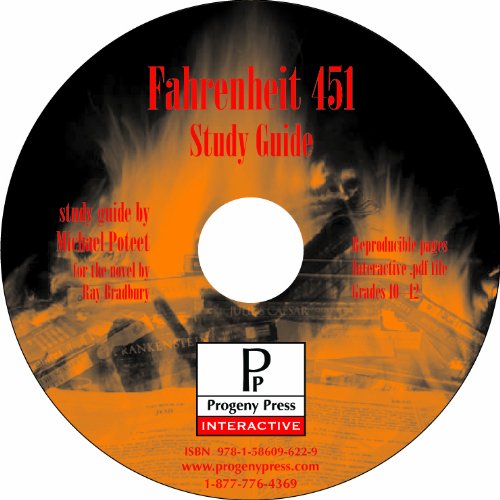 Fahrenheit 451 Study Guide CD-ROM