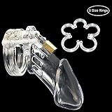 Raycity Male Chastity Cage Device 13 (Clear, Long)