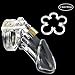 Raycity Male Chastity Cage Device 13 (Clear, Long)