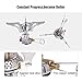 REDCAMP Portable Backpacking Stove for Camping with Piezo Ignition, 3500w Ultralight Pocket Stove,Mini 2nd Generation