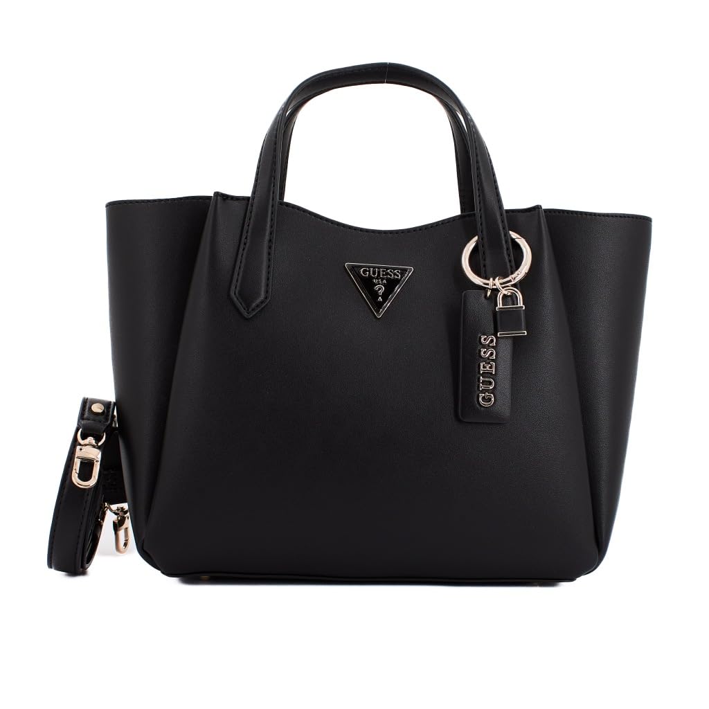 GUESS Iwona Girlfriend Satchel, Black in Kuwait Whizz Top-Handle