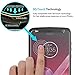 [3 PACK] Motorola Moto Z2 Play Screen Protector, LK [Tempered Glass] with Lifetime Replacement Warranty