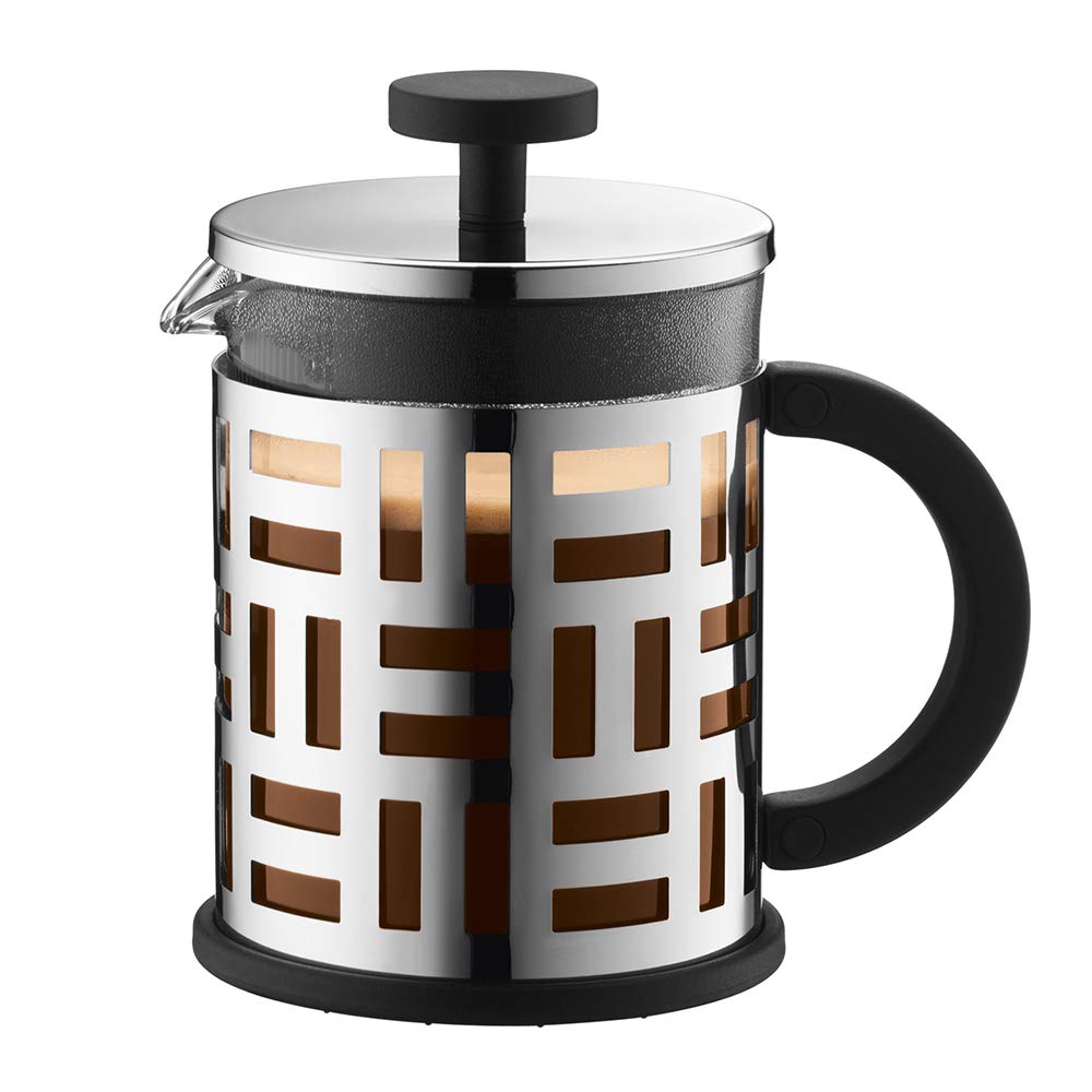 Bodum EILEEN Coffee Maker (French Press System, Permanent Filter, 0.5 L/17 oz, 4 Cup) - Shiny — image 1