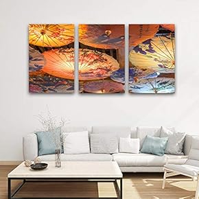 3 Panel Canvas Wall Art Colorful Pictures Home Wall Decorations for Bedroom Living Room Paintings Canvas Prints Framed - 16"x24" x 3 Panels