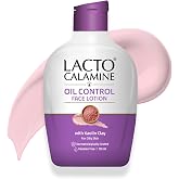 Lacto Calamine Daily Face Moisturizing Lotion for Oily Skin, 4.06 Fl Oz (120 ml), for Pimples, Acne, Dark Spots, and Blackheads