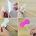 Miayon 58PCS Colorful Props On A Stick Mustache Photo Booth Party Fun Wedding Favor Christmas Birthday Favor