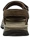 KEEN Women's Rose Leather Sandal, Dark Earth/Brindle, 7 M US