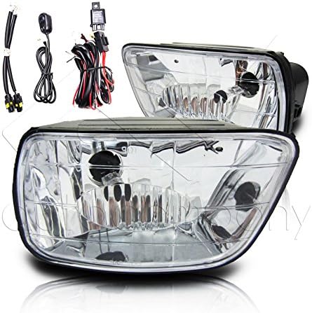 02-09 Chevy Trailblazer 03-08 Isuzu Ascender Fog Lamps w/Wiring Kit - Clear