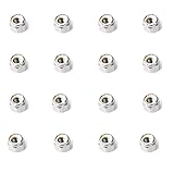 3/8-16 Nylon Insert Hex Lock Nuts,Socell 26pcs 304