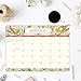 Orange Circle Studio 2020 Decorative Desk Blotter Calendar, Where Love Grows