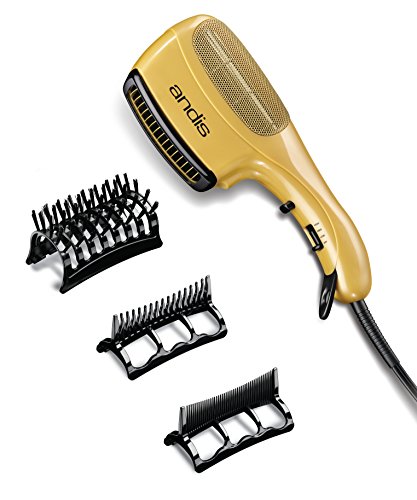 Blow Dryer Brush Hair Comb 3 Attachment Ion Long Ceramic Thick