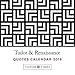 Tudor Times Quotes Calendar 2018 by