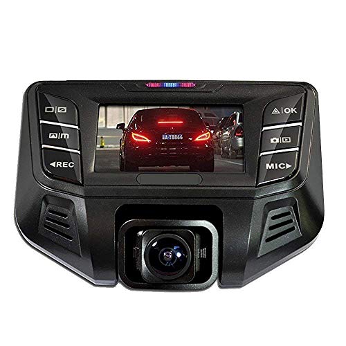 GordVE Dash Cam 1080P HD WDR Dashboard Camera Driving Recorder with 2.7" LCD Screen 170°Wide Angle, G-Sensor, Loop Recording and Motion Detection