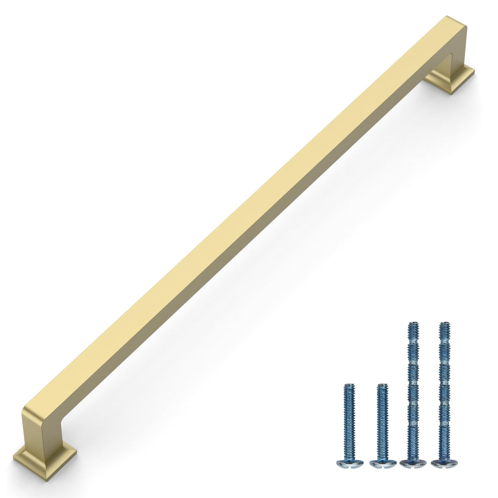 Photo 1 of Coinkoly 10 Pack 8.8"(224mm) Gold Cabinet Pulls Kitchen Cabinet Handles Drawer Pulls Cupboard Hardware for Cabinets CK0078