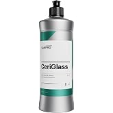CARPRO CeriGlass Glass Polish &amp; Cleaner Compound - 500ml (17oz) | Removes Severe Water Spots and Light Scratches - Glass Correction With a Blend of Ceramic Abrasive &amp; Cerium Oxide