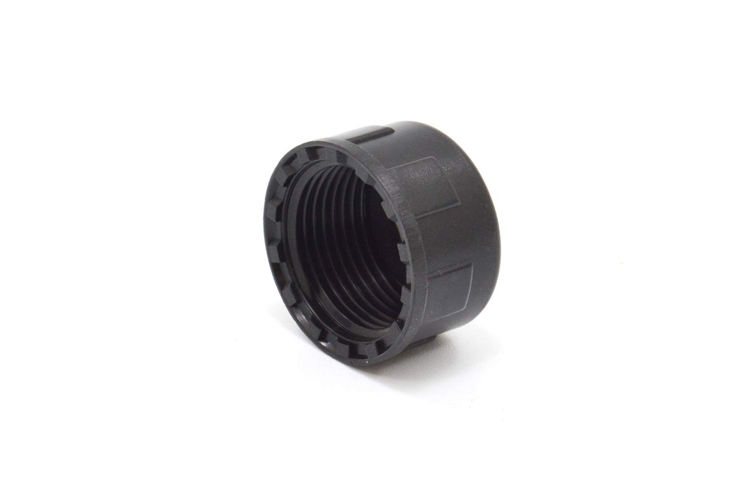 S&M 701689 Female Thread Cap 1/2", Black