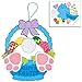 Easter Craft Kits | Easter Bunny Egg Shaped House Kit, Bunny Bottom Wreath Sign Kit & Picture Photo Frame Magnet Kit | For Kids DIY Classroom Daycare Homeschool Art Decor Gift Summer Toys Boys Girls