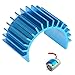 JFtech 4pcs Aluminum 380 Motor Heat Sink Heatsink Cooling Fins for RC HSP Tamiya Traxxas 1/16 Car