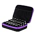 Kapmore Essential Oil Case Essential Oil Storage for 5ml, 10ml and 15ml Bottles Oil Holder Carrying Case for Travel