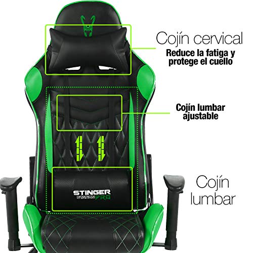 Woxter-Stinger-Station-PRO-Sedia-da-Ufficio-Pelle-Sintetica-71-x-60-x-130-cm-71x60x130-cm-Verde