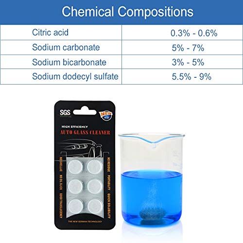 image for Occus Wipers Solid Washer Concentrate Making Up Windshield Washer Flui