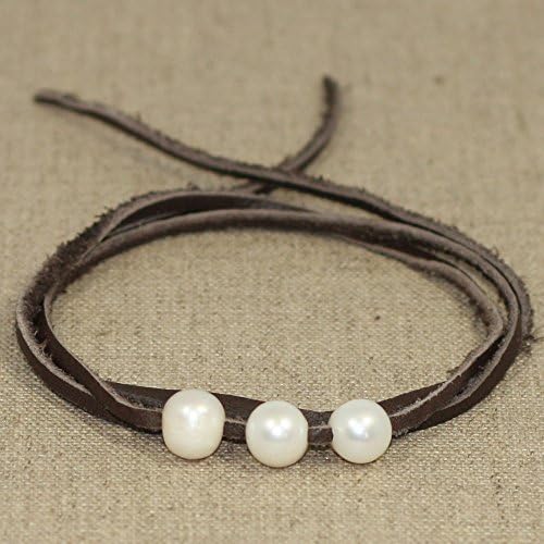 Gili Wrap Bracelet in Freshwater Pearls