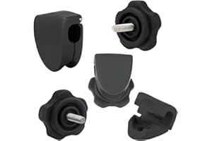 DUTYBOD Football Visor Clips Replacement for Football Visor Helmet Clips - Universal Fit (1 Pair)