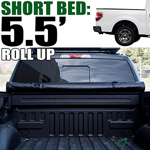 For 2019 Dodge Ram 1500 5 7 Short Bed Hidden Snap On Soft Vinyl Tonneau Cover
