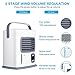 SGODDE Portable Air Conditioner Fan, 2019 Latest USB Mini Personal Air Cooler Fan, Mini Cooler, Desktop Cooling Fan, Table Fan for Bedroom, Travel, Office