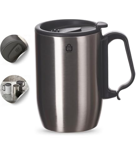 YETI Caneca Rambler de 400 ml, aço inoxidável, isolada a vácuo com