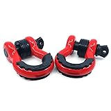 GA GearAmerica Heavy Duty D-Ring Shackles 58,000
