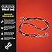 EzyDog Standard 24-Inch Rope Dog Leash Extension - Reflective Trim for Nighttime Safety - Add 2 for Walking 2 Dogs Tangle Free with Our Cujo Leashes (24”, Red)